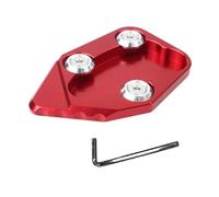 Extension Plaque Béquille Latérale Extension De Béquille Latérale pour Moto pour CBR1000RR CBR1000 RR CBR 1000RR 2008-2016, Plaque De Support Agrandie