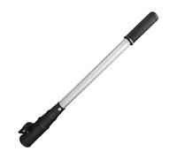 Extension Poignée Motoculteur - Aluminium Caoutchouc 61cm, Manette Guidage Réglable Télescopique, Accessoire Nautique Moteur Hors-Bord, Bras Rallonge | Barre Franche Flexible Pour Bateau