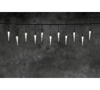 Extension pour guirlande lumineuse Konstsmide LED stalactites 24 V Suspension lumineuse blanc chaud