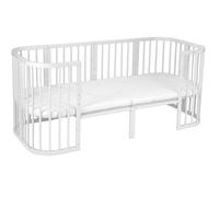 waldin Extension à 174 cm pour Lit Bébé 7 en 1 sans Lit, Blanc