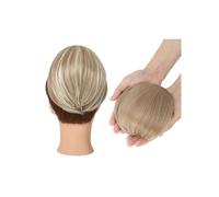 Extension queue de cheval courte de 25 cm avec cordon de serrage et peigne, postiche chignon décoiffé, extensions capillaires synthétiques for femmes Look élégant chic(16P613)