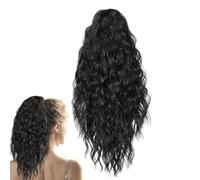 Extension Queue De Cheval - Queue De Cheval Bouclée À Clip, Longue Et Volumineuse | Postiche Pour Femmes Filles | Cosplay, Fête, Vie Quotidienne, Trajet, Rassemblement, Performance, Styliste, Multicol