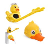 Extension Robinet pour Enfant 1 Pièces Prolongateur de Robinet Faucet Extender PlastiqueRobinet de rallonge Rallonge de Robinet Design en Forme de Canard réglable Plus Pratique pour se Laver les Mains