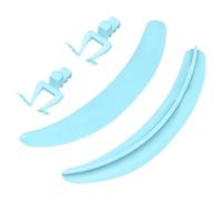 Extension Séparateur Stafforator pour instructeur stable en Silicon Elaster stable en silicium re-pliable Outil d'outil de séparateur de cils en silicone pour élever la sepérance