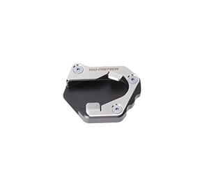 Extension SW-Motech pour pied support latéral - Noir/Argent. Triumph Tiger 900/GT (19-).