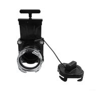 Extension Tube Transparent Vanne Égout RV Rotation | Design rotatif, évacuation pour efficace, vanne pour guillotine 3 pouces, transparent, fuite(A)