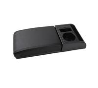 Extension Universelle D'accoudoir Siège Avant Voiture Coussin D'extension Multifonction Prise USB Pièces Intérieures Accessoire Intérieur(B Black)