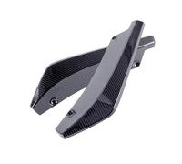 Extension Universelle Jupe Latérale d'ailes en Fiber Carbone Bande Pare-Chocs Avant Et Arrière Voiture Becquet À Lèvres Diffuseur Séparateur Spoiler Avant Kit (Color : Fibre de Carbone)