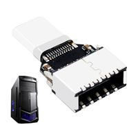 Extension USB Type E - Convertisseur Mâle Compact, Adaptateur E/S Pour Boîtier PC, Composant De Connectivité De Bureau | Convertisseur Mâle Compact Conçu Pour Étendre Efficacement Les Connexions