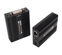 Extension Vidéo, Installation Facile Extension DVI POE Alimentation électrique Unique Transmission Longue Distance de 150 M Protocole TCP IP Standard pour Caméras de sécurité