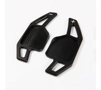 Extension Volant Voiture Compatible avec A8 pour S8 D3 4E 2003 2004 2005 2006 2007 2008 2009 2010 2 Pièces Palettes De Volant De Style De Voiture Extension Manettes De Vitesse(Black)