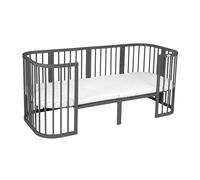 Extension Waldin pour Lit Bébé 7en1 et Lit Enfant, Kit d’Extension Pratique, sans LIT, Graphite