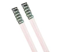 Extensiones De Cabello Con Purpurina - 12 Piezas De Clips De Peluca Brillantes De Fibra Sintética | Para El Pelo Para Niñas, Resistente Al Calor, 20 Pulgadas, Para Disfraz, Trenzada De N