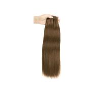 Extensions à clips châtain clair, 8 pièces, cheveux humains naturels, 120 g/lot, double trame, épais, soyeux et lisses, cheveux Remy. Wear and Go(20inches)