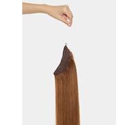 Extensions à clips Flip In - qualité de luxe - une pièce 35cm - 12 brun clair doré