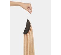 Extensions à clips Flip In - qualité de luxe - une pièce 35cm - M14/1001 mélange blond foncé naturel cendré intense & blond platiné