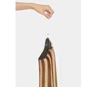 Extensions à clips Flip In - qualité de luxe - une pièce 35cm - M8/26 mélange brun noisette & blond doré miel