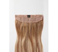 Extensions à clips Flip In - qualité de luxe - une pièce 45cm - B12/26 balayage brun doré clair & blond doré miel
