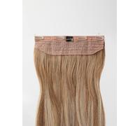 Extensions à clips Flip In - qualité de luxe - une pièce 55cm - B14/1001 balayage blond foncé naturel cendré intense & blond platiné