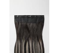 Extensions à clips Flip In - qualité de luxe - une pièce 55cm - B2/60 balayage brun foncé & blond cendré