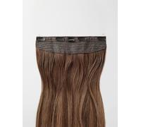 Extensions à clips Flip In - qualité de luxe - une pièce 55cm - B6/27 balayagebrun chocolat & blond caramel