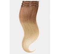 Extensions à clips ombré - qualité de luxe - 70g 3 pièces - 55cm - T8/26 ombré brun noisette & blond doré miel