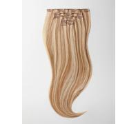 Extensions à clips - qualité de luxe - 150g 5 pièces - 70cm - M20/27 mélange blond clair extrême & blond caramel