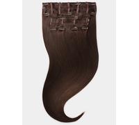 Extensions à clips - qualité de luxe - easy volume 4 pièces - 125g - 4 châtain foncé