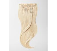 Extensions à clips - qualité de luxe - grand volume 9 pièces 35cm - 1001 blond platiné