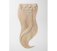 Extensions à clips - qualité de luxe - grand volume 9 pièces 35cm - 24 blond cendré clair