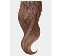 Extensions à clips - qualité de luxe - grand volume 9 pièces 35cm - 8 brun noisette