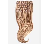 Extensions à clips - qualité de luxe - volume maximal 8 pièces 45cm - M8/26 mélange brun noisette & blond doré miel