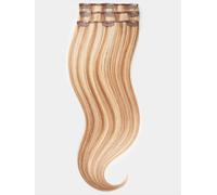 Extensions à clips - qualité de luxe - volume moyen 3 pièces 70g - M20/27 mélange blond clair extrême & blond caramel