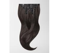 Extensions à clips Seamless - qualité de luxe - 120g 9 pièces - 55cm - 2 brun foncé