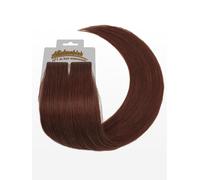 Extensions adhésives Slim - Qualité professionelle - 45cm - 33 acajou brun