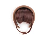 Extensions Bandeau détachable, fausse frange synthétique, perruques synthétiques, bandeau, frange pour la vie quotidienne(4/30HL)