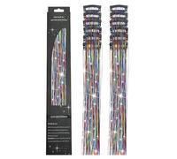 Extensions Capillaires À Paillettes,12 Pièces D'Accessoires Pailletés Étincelants | Mèches De Cheveux Brillantes | Pour Femmes Filles Déguisement Fête Cosplay Festival Anniversaire