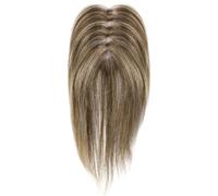 Extensions capillaires pour femmes extensions à clipser cheveux raides avec frange châtain clair pour plus de volume pour un mariage un bal une remise de diplôme rendez-vous galant etc.