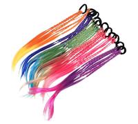 Extensions Capillaires Tressées 12 Pièces en Fibres Synthétiques