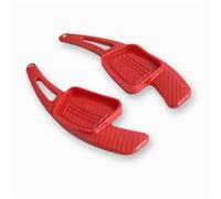 Extensions Changement Vitesse Compatible Avec A4 2017 A5 2017 Q2 Q7 TTS S4 2016-2017 A3 S3 2017-2020 Pour TT 2015-2017 Autocollants D'extension Palettes Changement De Volant(Red 1)