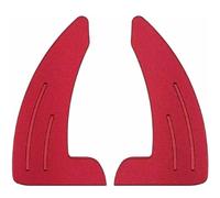 Extensions Changement Vitesse Compatible Avec Dodge Pour Challenger Pour Charger SXT GT RT SCAT PACK WIDEBODY Corps Non Large 2015-2021 Extension Changement Vitesse Au Volant(Red)