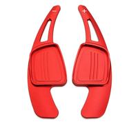 Extensions Changement Vitesse Compatible Avec TT TTS 2015-2017 A3 S3 Q2 Q5 S4 B9 A5 S5 2017 Q7 A4 B9 2016-2017 Autocollants D'extension De Palettes De Changement De Volant(Red)