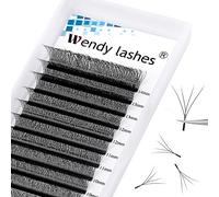 Extensions Cils Prefait Bouquet 0.07mm 4D W Volume Russe Soie C Curl 8-14mm Mix 4D W Cils YY Extension de Cils Premade Fans Professionnel WENDY LASHES(4DW-0.07-C-814)