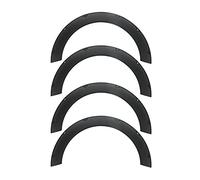 Extensions d'ailes de voiture; Garde - boue universel - Protecteur d'Aile de Roue, Flexible, 4 Pièces Noir Mat 100 mm x 825 mm - Anti - Rayures et Saletés, PP Durable, Pour Tou