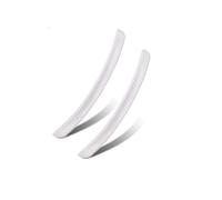 Extensions d'ailes Voiture Universelles Souples Autocollants Protections D'arches Roue Bandes Anti-Rayures Bavettes Garde-Boue Anti-Collision Pare-Boue Avant Arrière(Blanc)