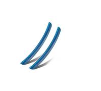 Extensions d'ailes Voiture Universelles Souples Autocollants Protections D'arches Roue Bandes Anti-Rayures Bavettes Garde-Boue Anti-Collision Pare-Boue Avant Arrière(Bleu)