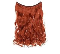 Extensions de cheveux 20 Pouces Extensions de Cheveux 2 Façons Réglable Bandeau Taille Bouclés Ondulés Invisible Fil Extensions de Cheveux Postiche 140 Gramme for les Femmes morceaux de cheveux(1606)