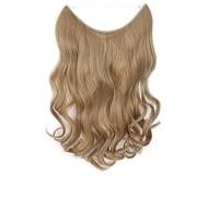 Extensions de cheveux 20 Pouces Extensions de Cheveux 2 Façons Réglable Bandeau Taille Bouclés Ondulés Invisible Fil Extensions de Cheveux Postiche 140 Gramme for les Femmes morceaux de cheveux(2468)