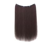 Extensions de cheveux à clip | Extensions de cheveux à l'aspect naturel | Postiche droite de 50 cm de long pour femmes et filles Perruque invisible élégante