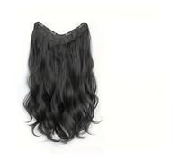 Extensions de cheveux à clipser Clip en forme de U dans les extensions de cheveux 3/4 tête complète instantanée une seule pièce Extensions de cheveux longs ondulés résistance à la chaleur pince synthé